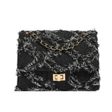 Indigo Chain Bag